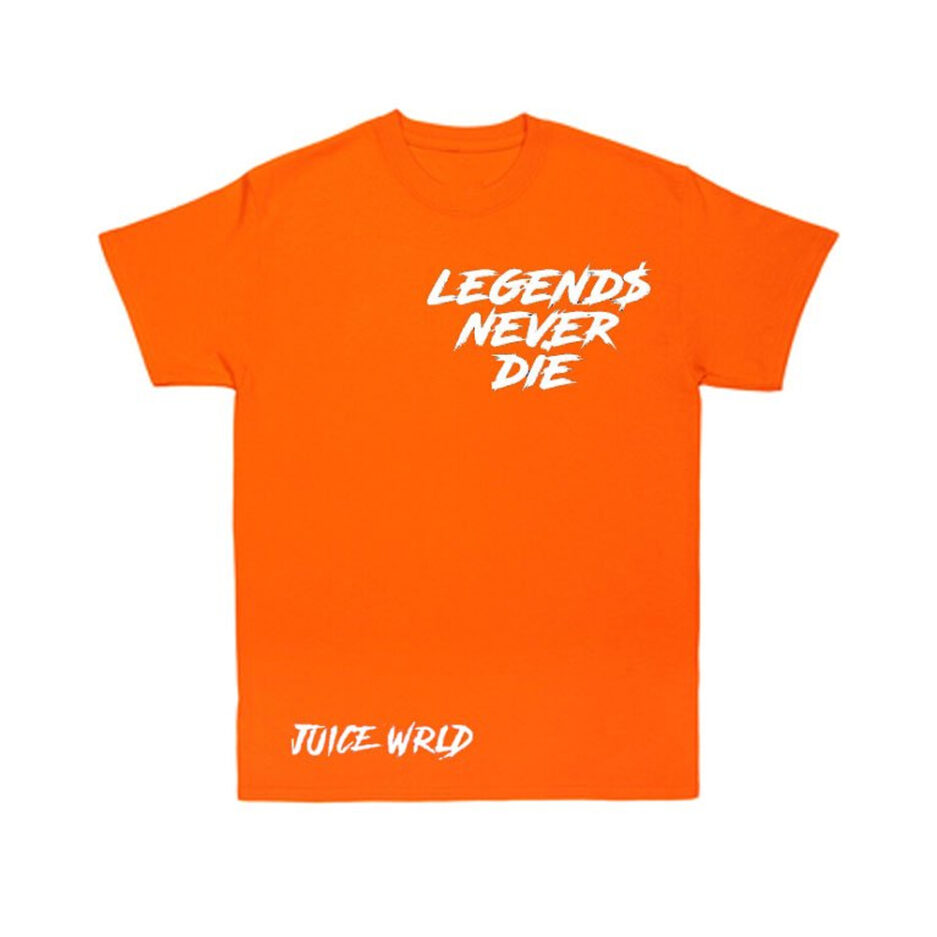 Juice Wrld x Vlone Inferno Tee Yellow for Adults (4)