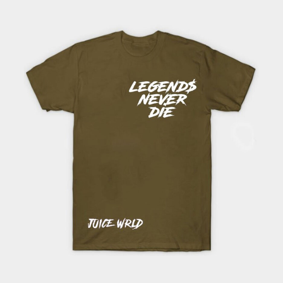 Juice Wrld x Vlone Inferno Tee Yellow for Adults (9)