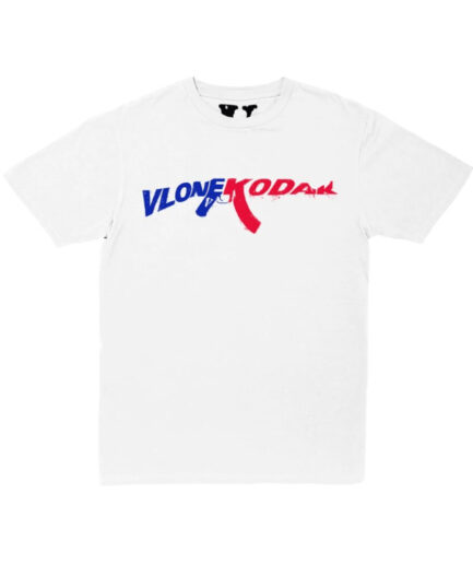 Kodak Black x Vlone 47 T-shirt White