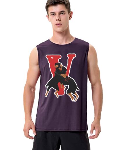 Nav X Vlone Dogs Sleeveless Shirt With Big V Letter 6