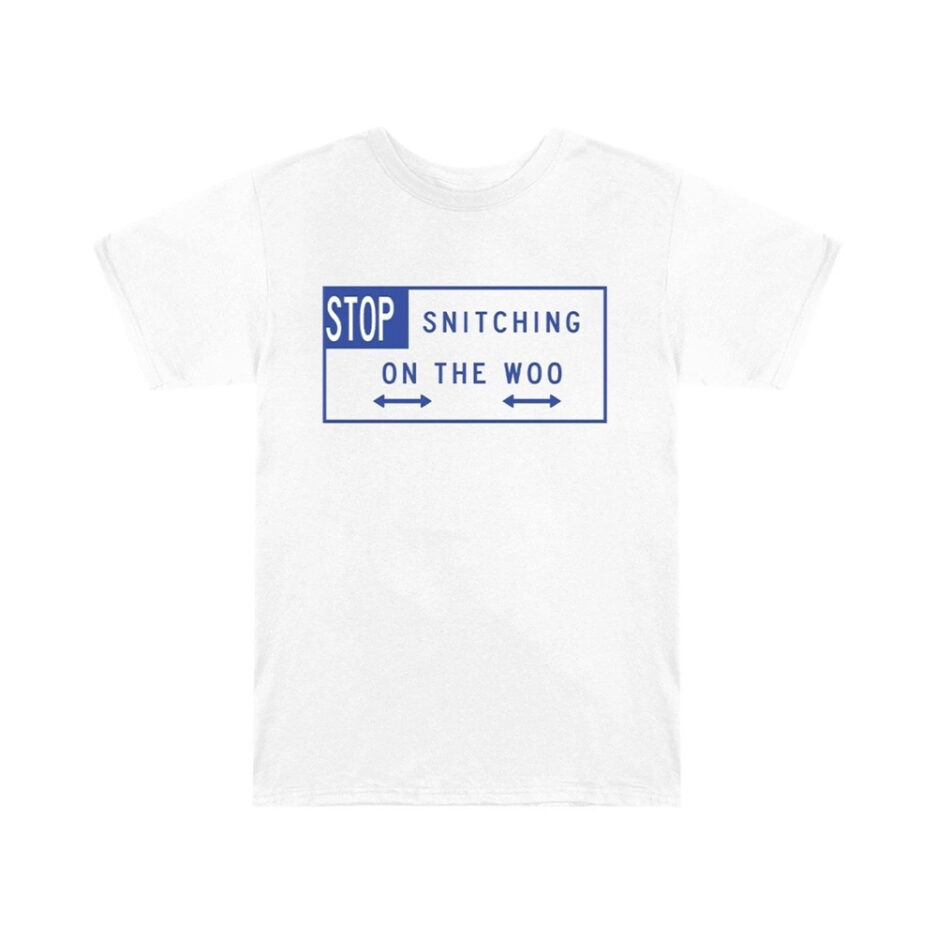 Pop Smoke x VLONE Stop Snitching T-Shirt