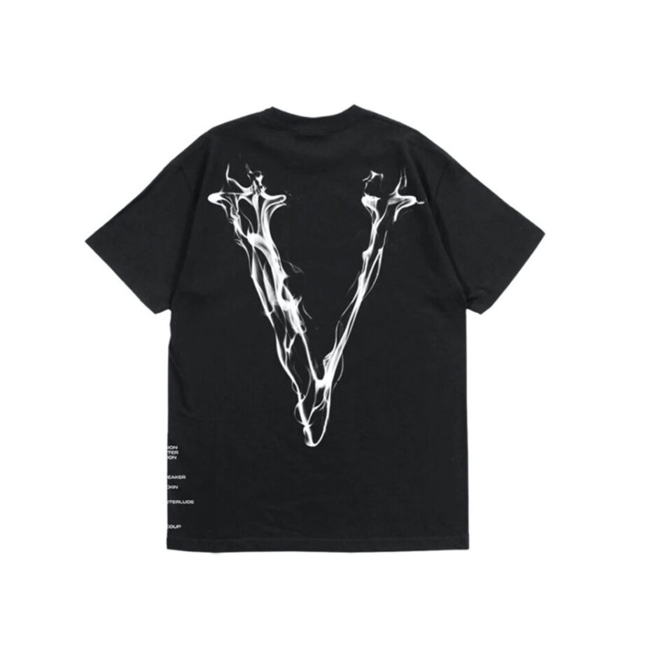 Pop Smoke x Vlone Faith Black T-Shirt || New Arrival