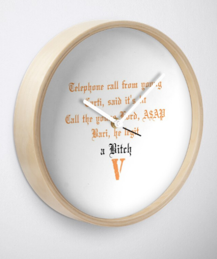 A$AP Bari a Bitch Clock