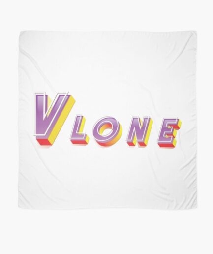Vlone Colorful 3D Scarf