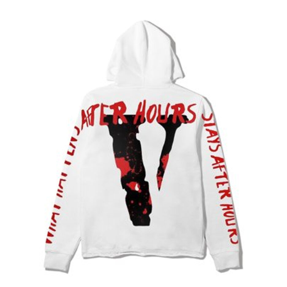 The Weeknd x Vlone After Hours Blood Drip Hoodie