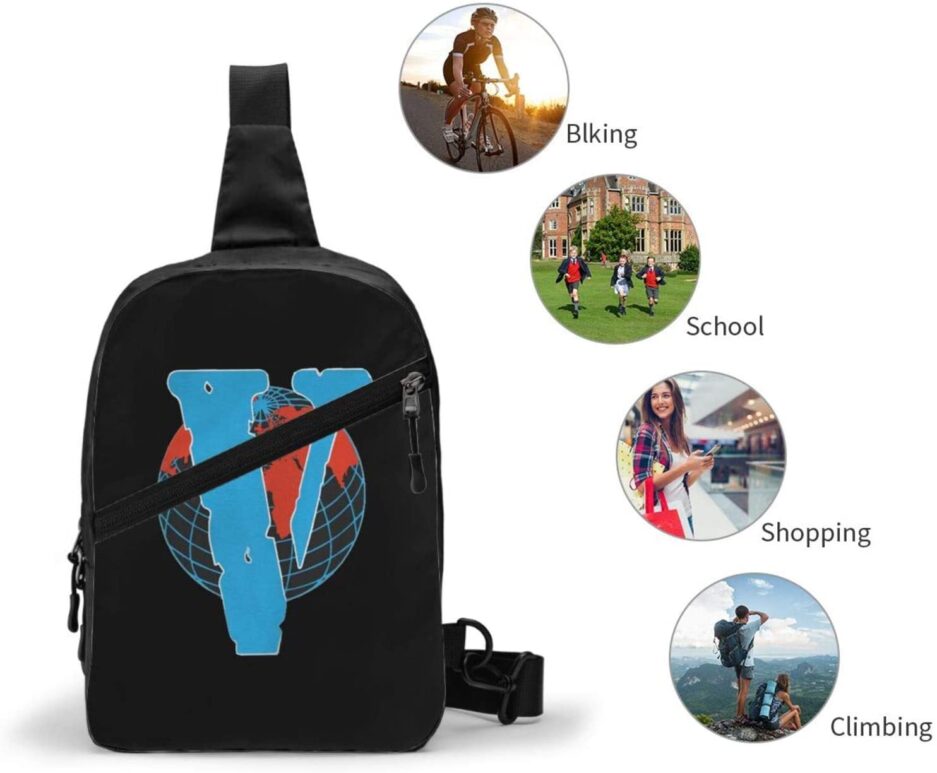 V Lone Red World Designed Sports Fitness Backpack 4