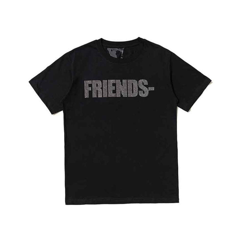 VLONE Crystal Diamond Friends T Shirt