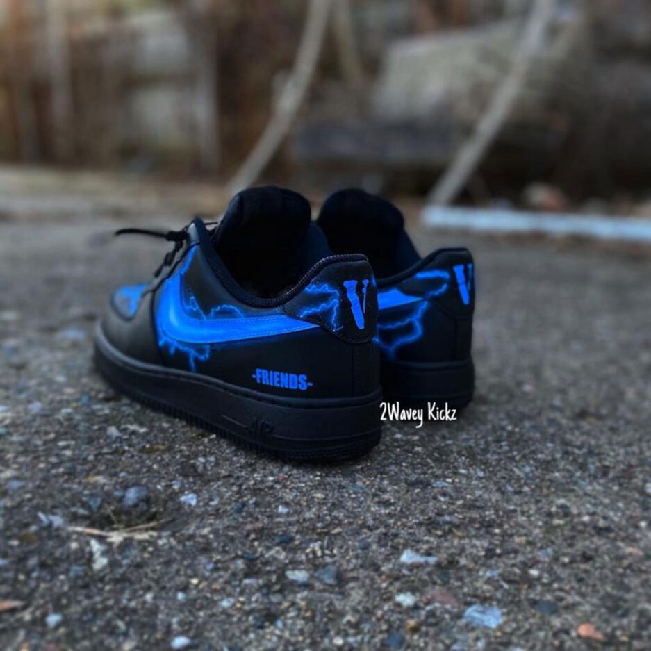 VLONE Custom lighting Air Force Shoes (2)