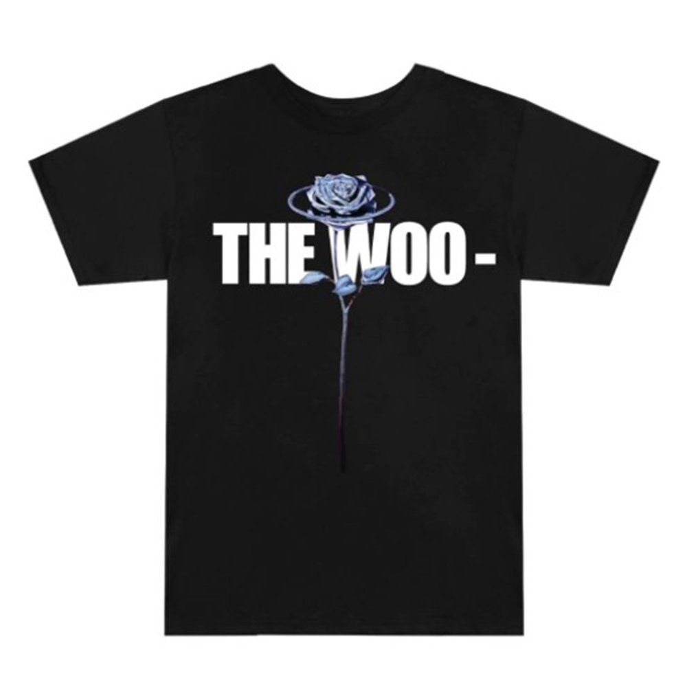 Pop Smoke x Vlone The Woo Black T-Shirt - vlone.club