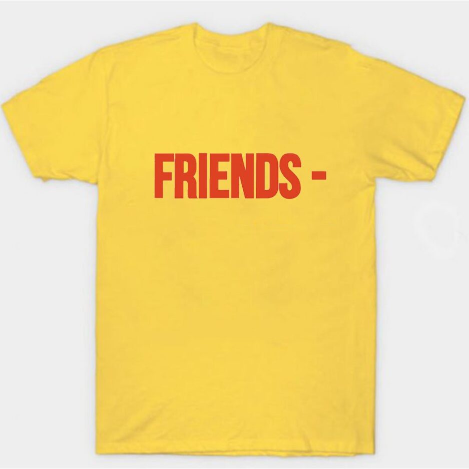 VLONE Stripper Denim Pop up Exclusive T Shirt Yellow