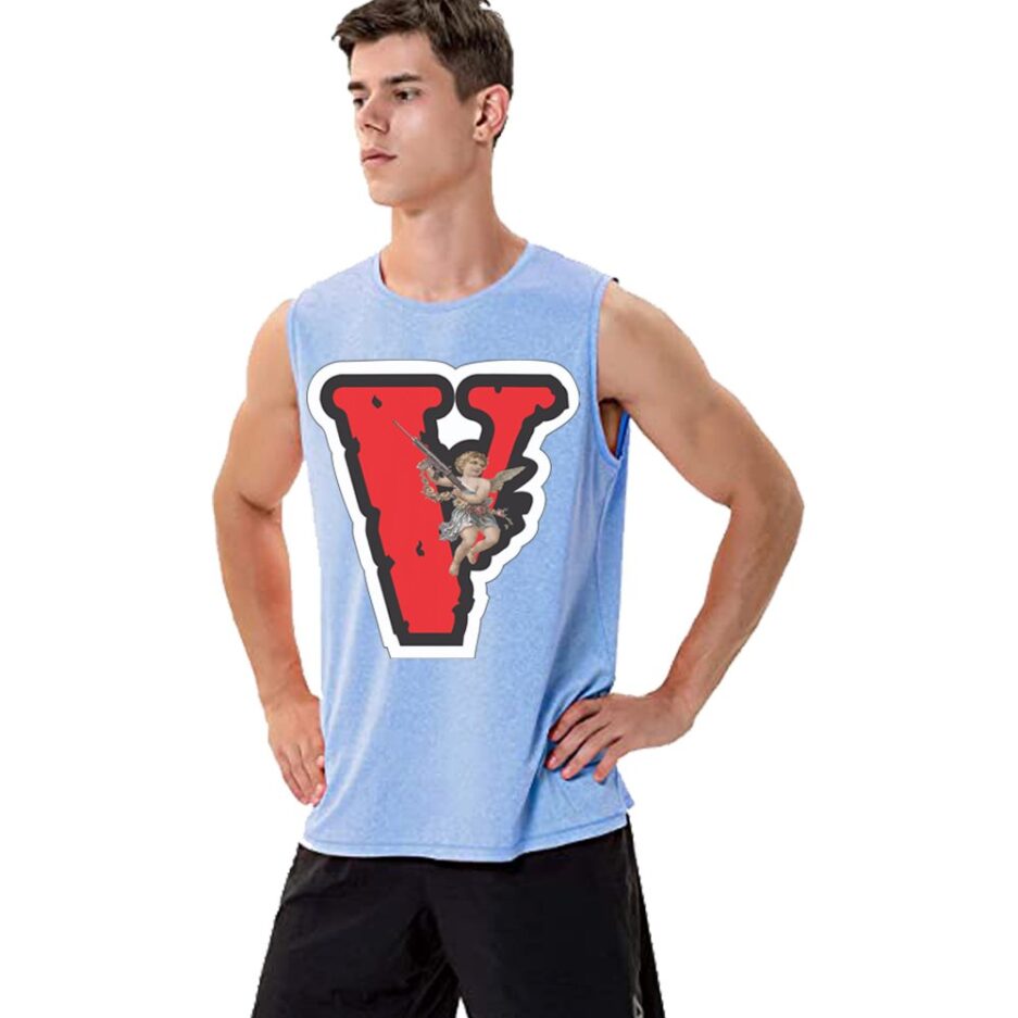 Vlone Angel Friends Sleeveless Shirt