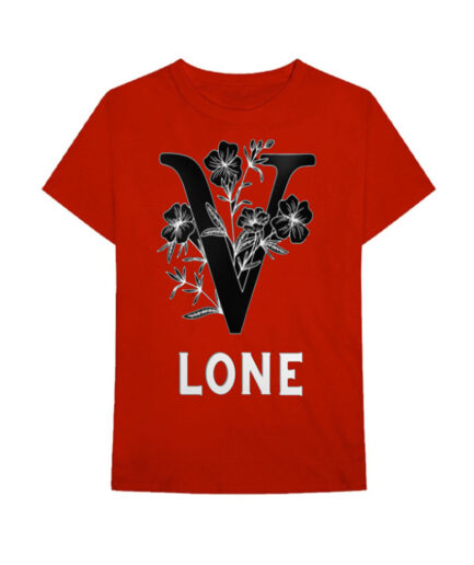 Vlone Black Flowers T Shirt (2)