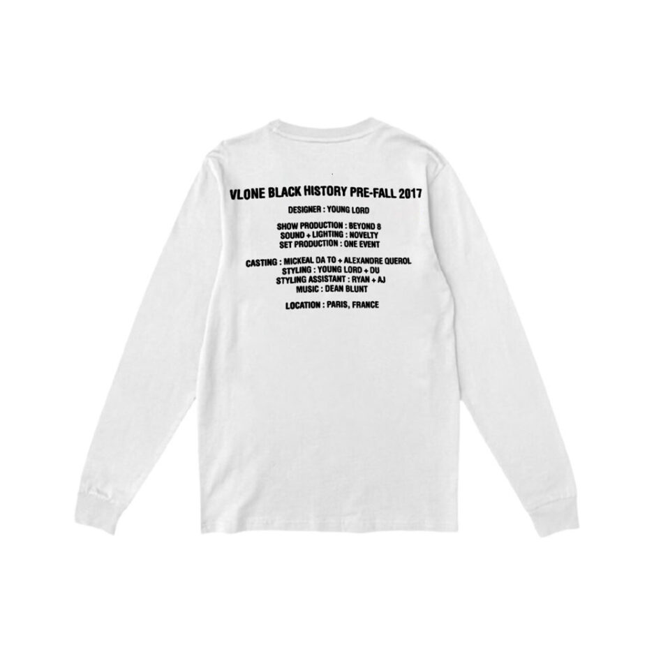 Vlone Black History SweatShirt - White