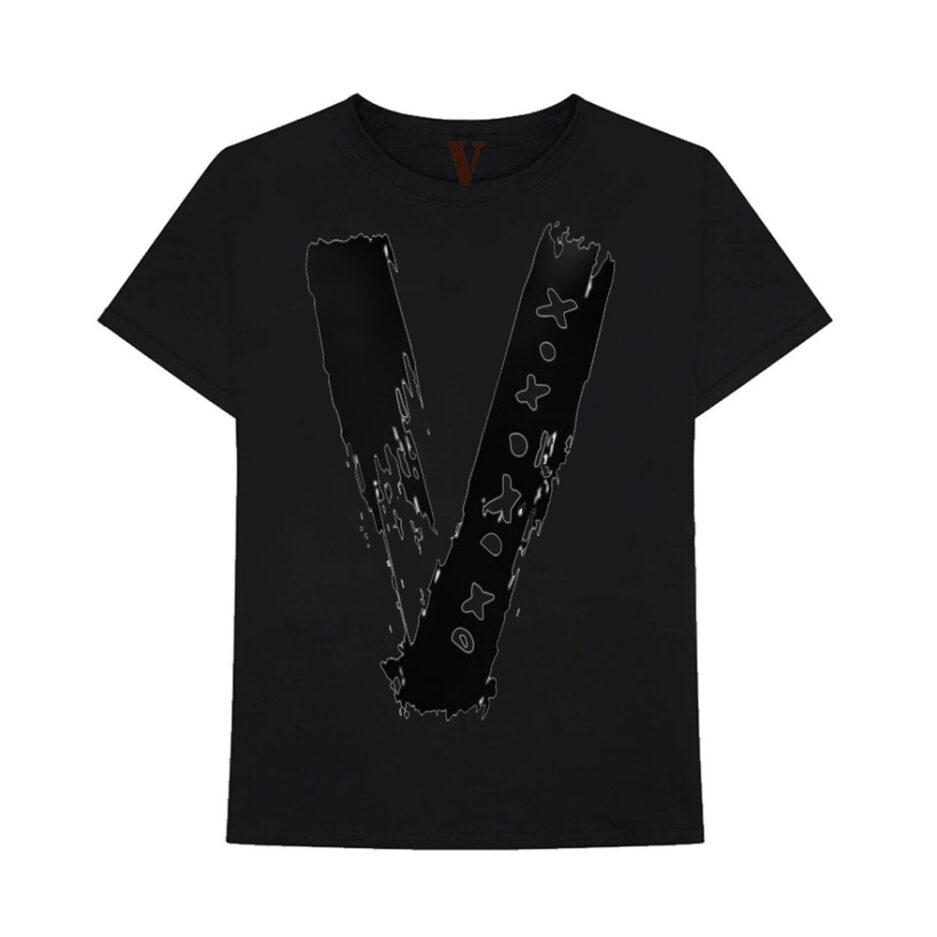 Vlone Black Pop Smoke T-Shirt