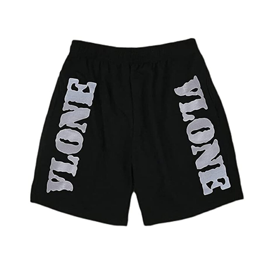 Vlone Black Short For Men || Global Shipping Available