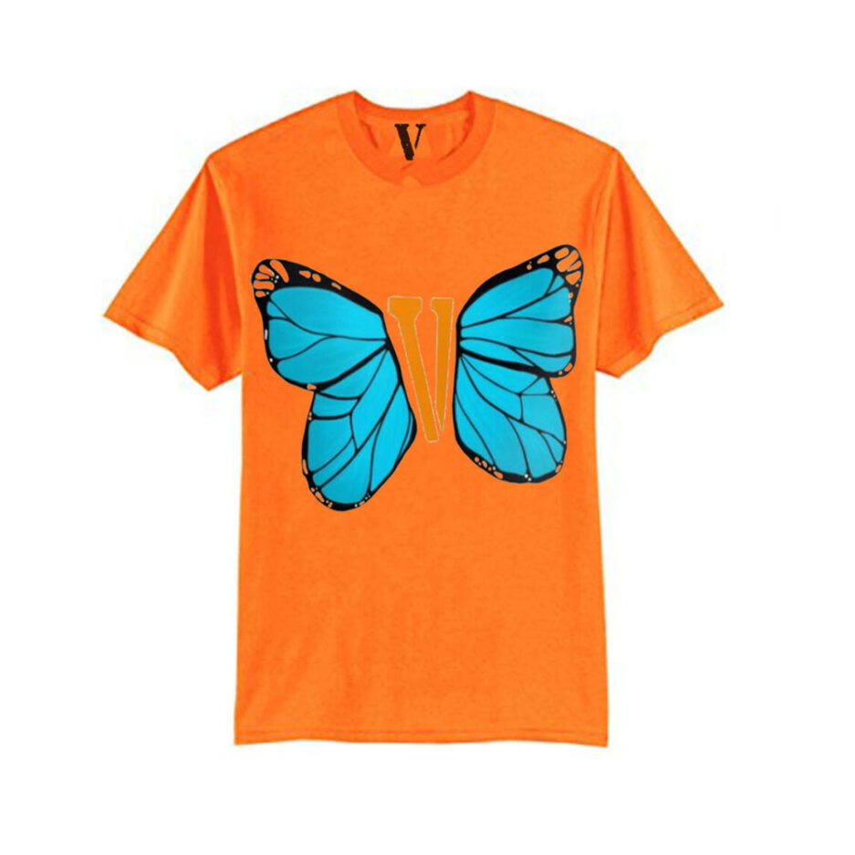 Vlone Blue Butterfly T Shirt (9)