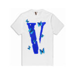 Vlone Blue Butterfly T Shirt – White (9)