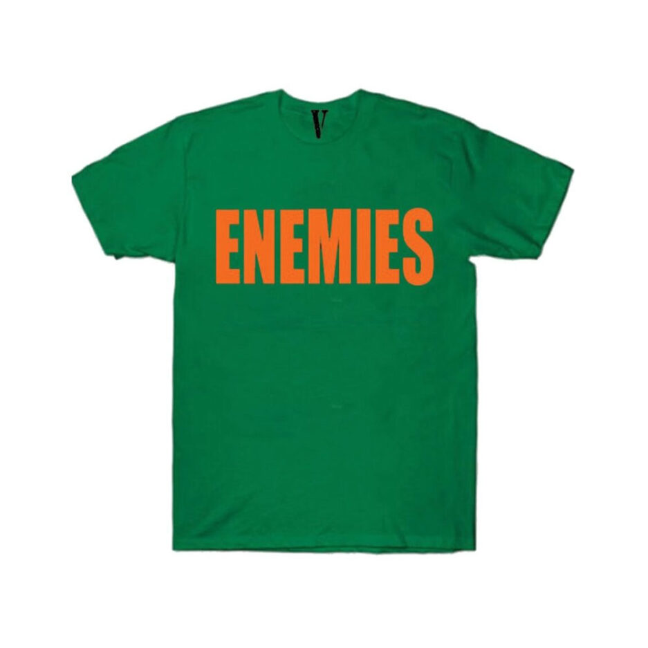 Vlone Enemies T Shirt – White (4)
