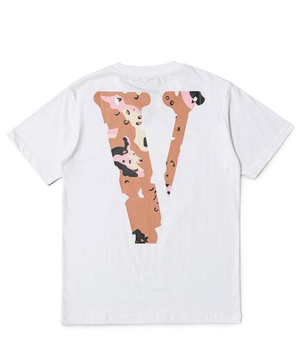 Vlone FRIENDS Desert Camo Exclusive White T-Shirt