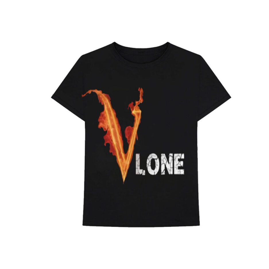 Vlone Fire Stone T Shirt (1)