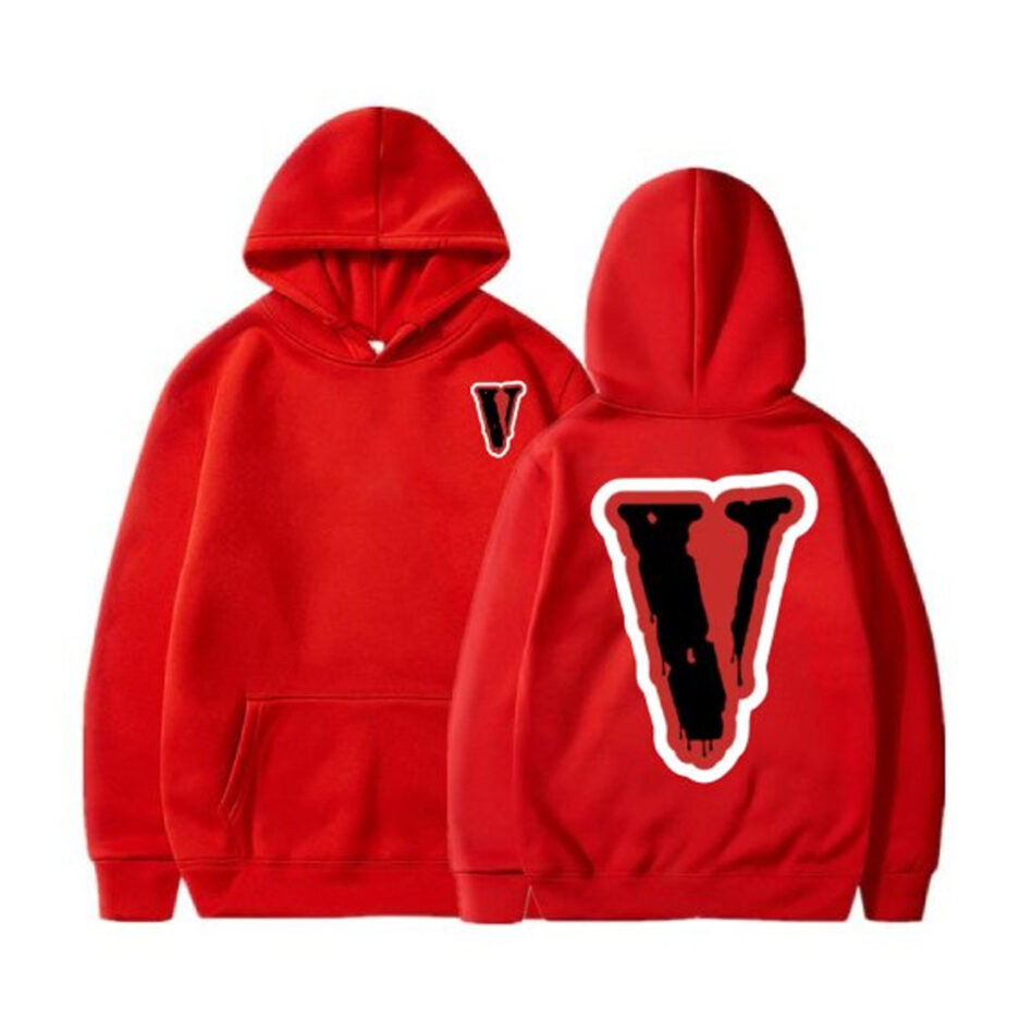 Vlone Friend Big V Letter Hoodie (3)