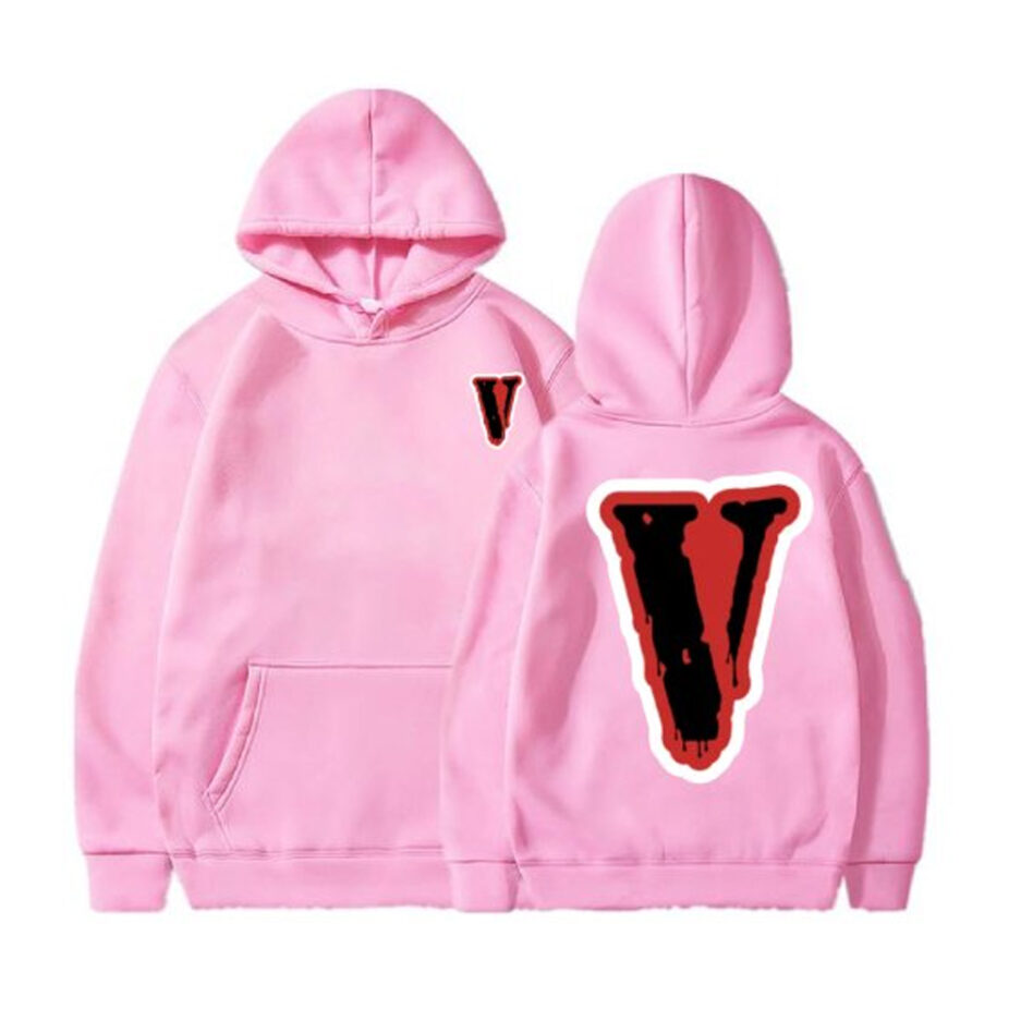 Vlone Friend Big V Letter Hoodie (4)