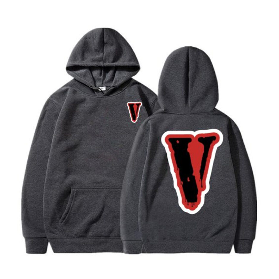 Vlone Friend Big V Letter Hoodie (5)