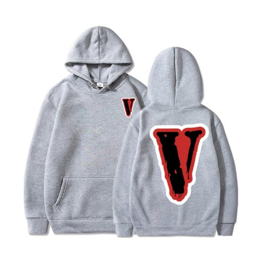 Vlone Friend Big V Letter Hoodie (6)