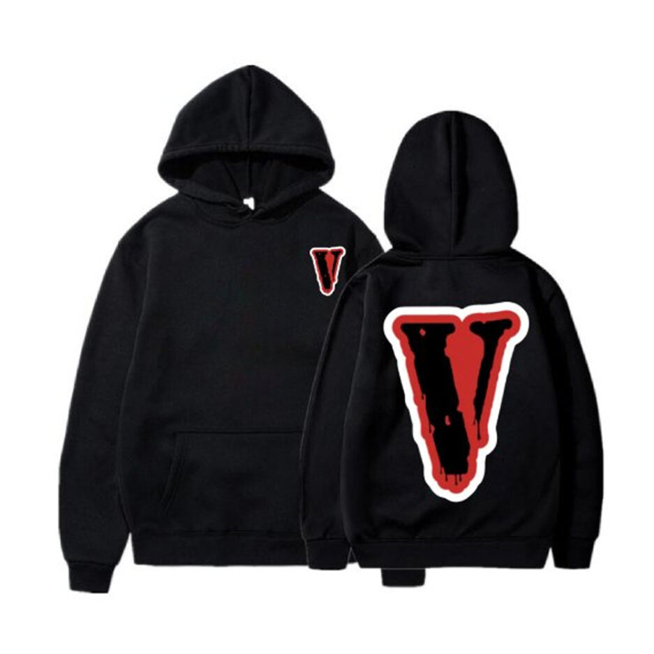 Vlone Friend Big V Letter Hoodie (9)