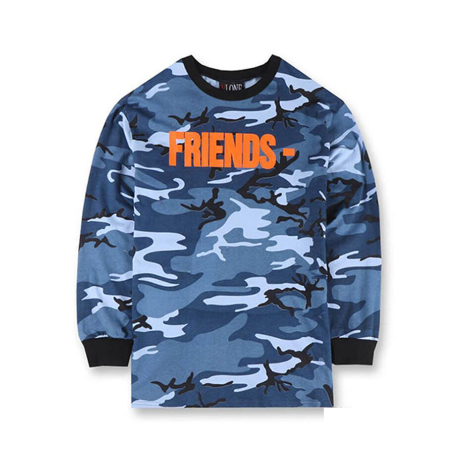 Vlone Friends Camouflage Sweatshirt