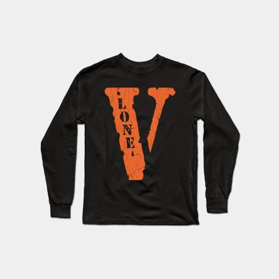 Vlone Grunge Long Sleeve T Shirt