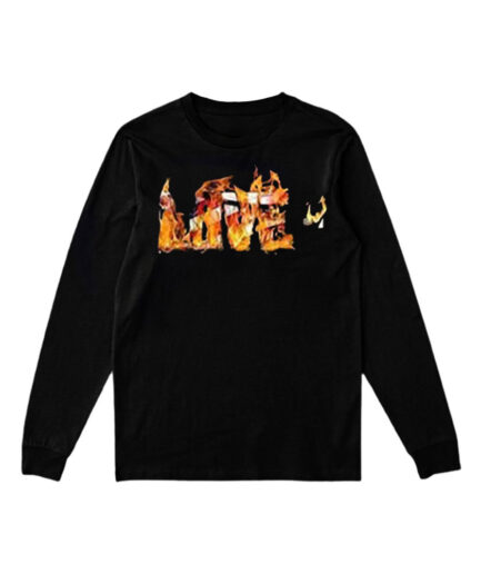 Vlone LOVE Sweatshirt – Black (1)
