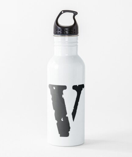 Vlone Logo Black Water Bottle