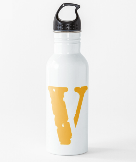 Vlone Logo Yellow Water Bottle