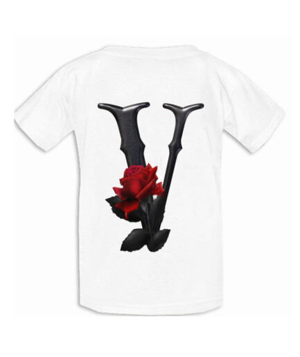 Vlone Red Flowers T Shirt (2)