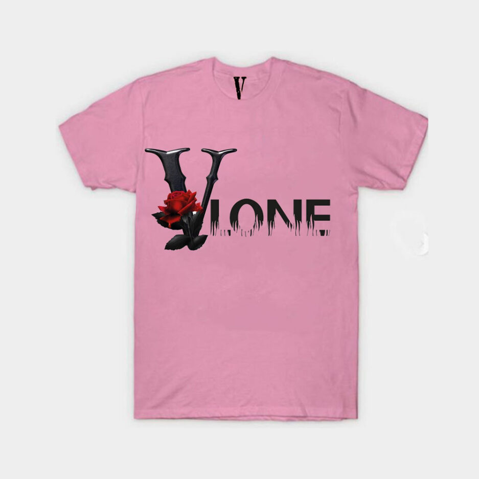 Vlone Red Flowers T Shirt (9)
