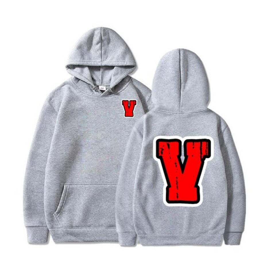 Vlone Red Staple Hoodie (3)