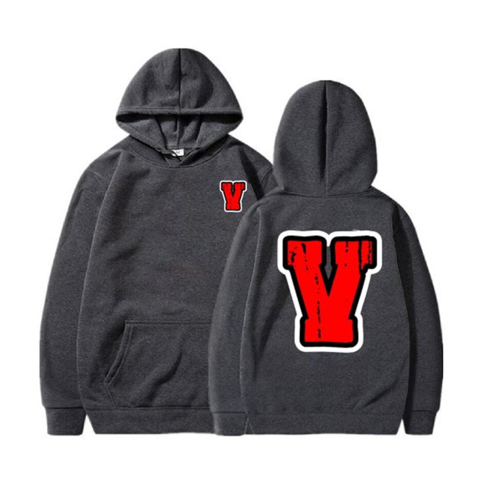 Vlone Red Staple Hoodie (4)