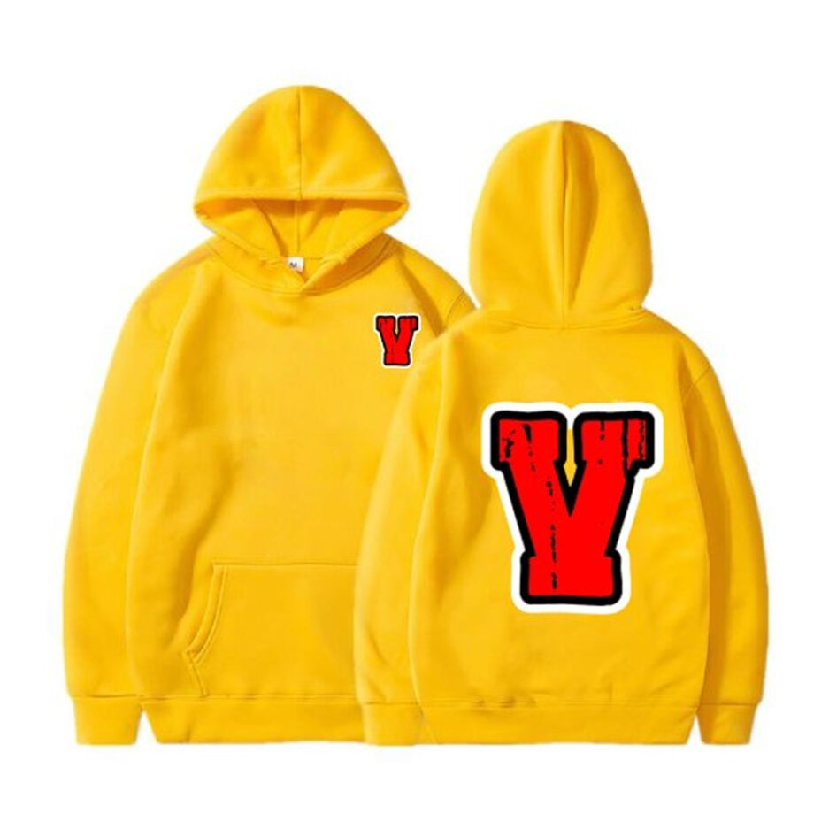 Vlone Red Staple Hoodie (5)