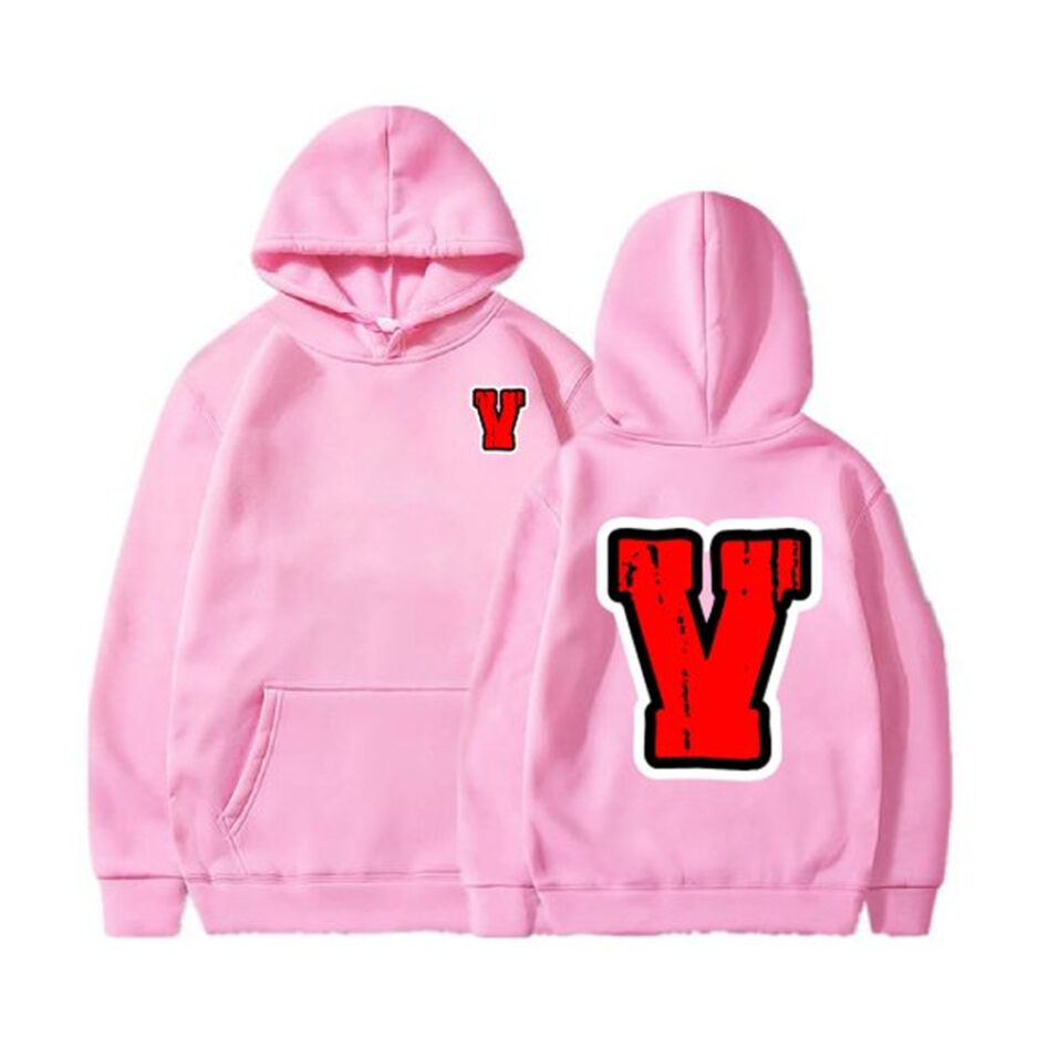 Vlone Red Staple Hoodie (6)