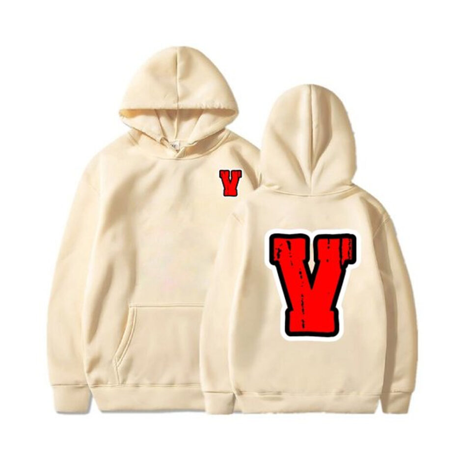 Vlone Red Staple Hoodie (9)