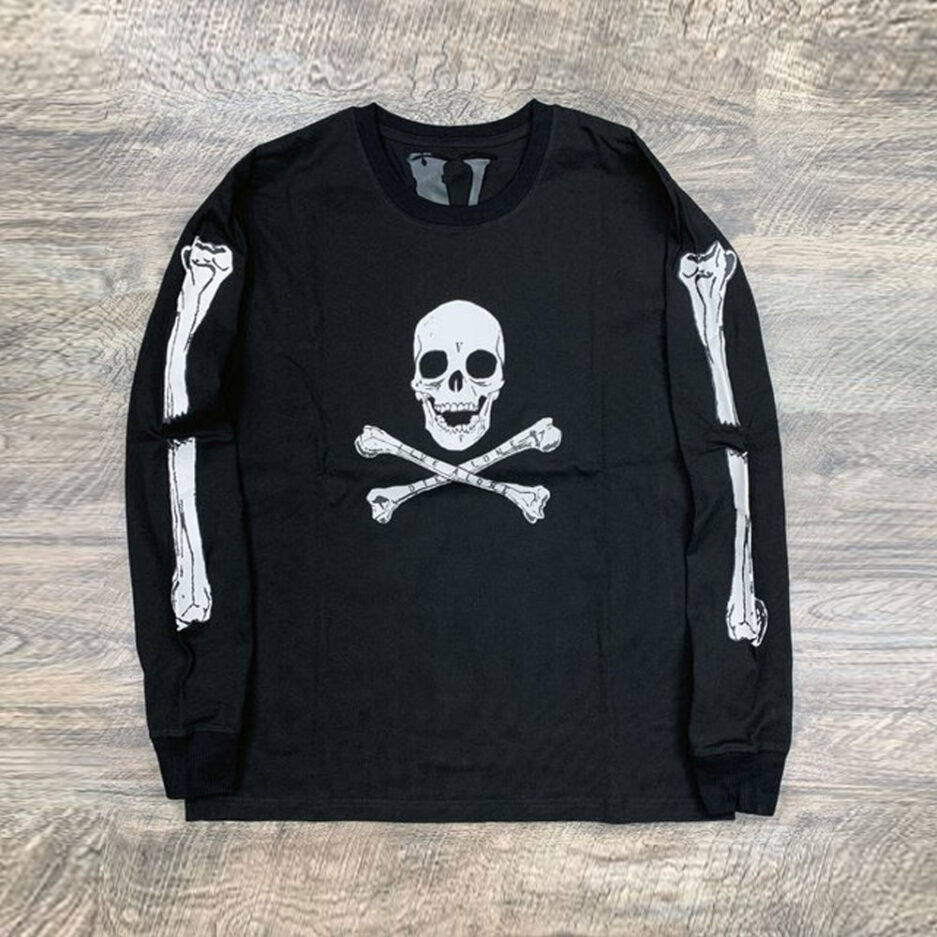 Vlone Skull and Bones Long Sleeve (1)