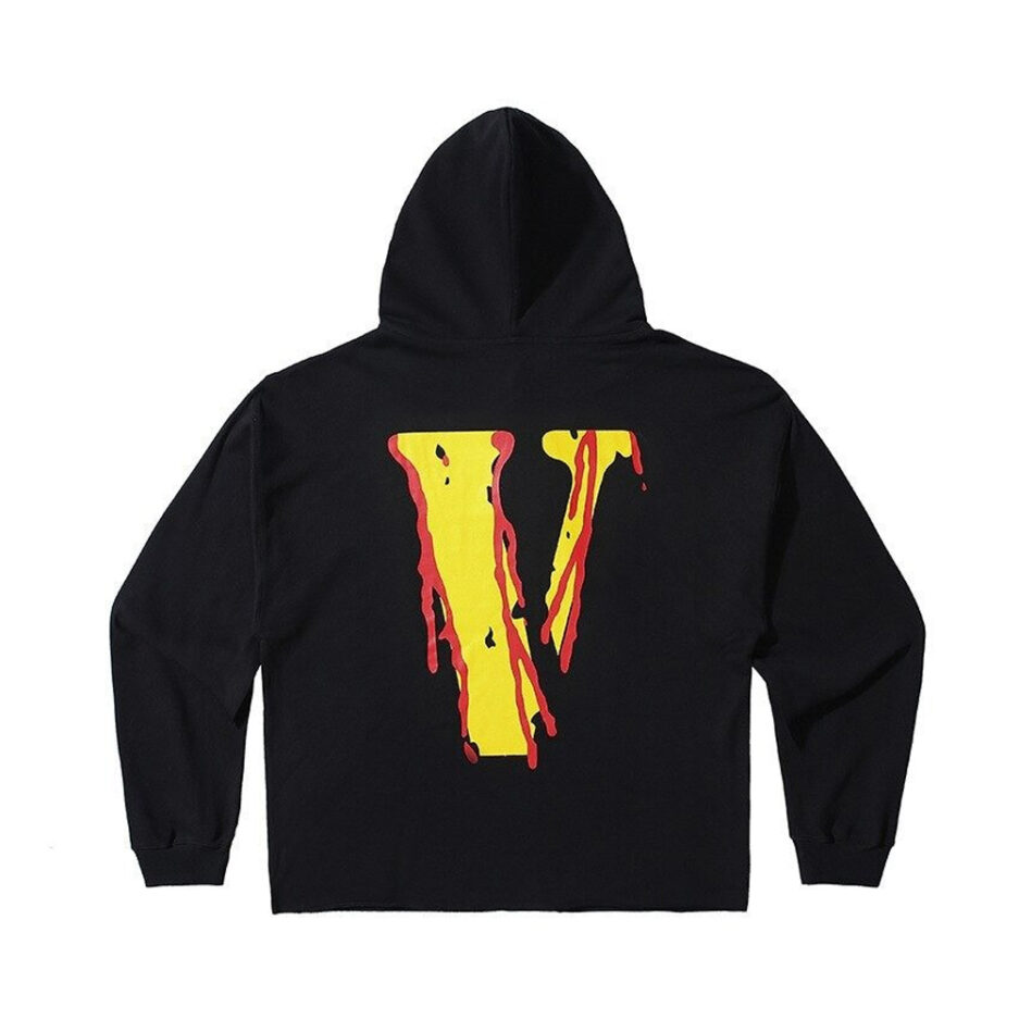 Vlone Smiley Face Cotton Hoodie (1)