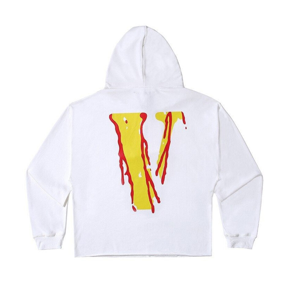 Vlone Smiley Face Cotton Hoodie (2)