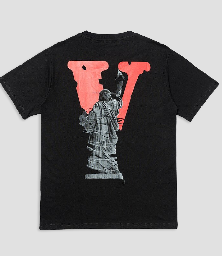 Vlone Statue Of Liberty Hip Hop T shirt 1