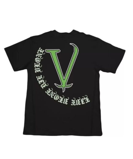 Vlone Sulphur Gothic Graphic Tee - Green