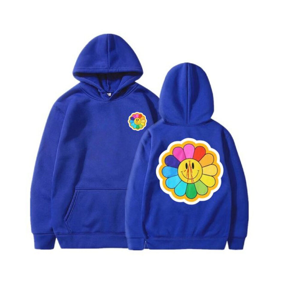 Vlone Sunflower Murakami Takashi Hoodie (9)