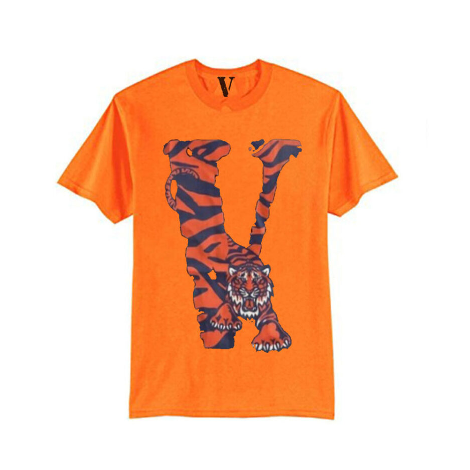 Vlone Tiger Shape T Shirt (2)