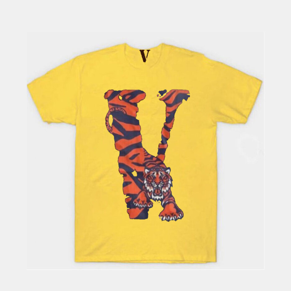 Vlone Tiger Shape T Shirt (6)