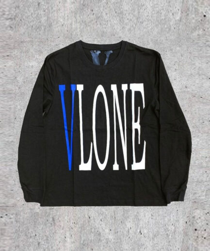 Vlone V Staple Sweatshirt BlueBlack (1)